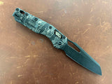 Microtech MSI RAM LOK Polymer Tiger Stripe Camo w/ Bronzed Apocalyptic Accents & Black Apocalyptic M390MK 210T-1APPMTSC-V4W2