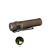 Olight Baton 3 Pro Rechargeable Flashlight With Cool White Light - Desert Tan - Gear Supply Company