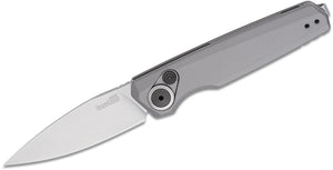 Kershaw Launch 18 AUTO Folding Knife 2.79" CPM-154 Stonewashed Drop Point Blade, Gray Aluminum Handles - 7551 - Gear Supply Company
