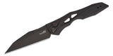 Kershaw Launch 13 AUTO Folding Knife 3.5" CPM-154 Black Wharncliffe Blade, Black Anodized Aluminum Handles - 7650BLK - Gear Supply Company