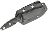Microtech Socom Alpha Mini Fixed Blade Knife 3.72" Stonewashed Clip Point Combo, G10 Handles, Kydex Sheath - 113M-11 - Gear Supply Company