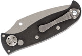 Spyderco Autonomy 2 Folding Knife LC200N Satin Plain Blade with Black G10 Handles - C165GP2 - Gear Supply Company
