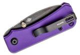 CIVIVI Knives Baby Banter Folding Knife 2.34" Nitro-V Black Stonewashed, Purple G10 Handles -  C19068S-4 - Gear Supply Company