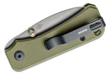CIVIVI Knives Baby Banter Folding Knife 2.34" Nitro-V Stonewashed, Green G10 Handles -  C19068S-5 - Gear Supply Company