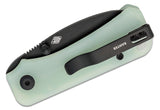 CIVIVI Knives Baby Banter Folding Knife 2.34" Nitro-V Black Stonewashed, Natural (Jade) G10 Handles -  C19068S-8 - Gear Supply Company