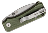 CIVIVI Knives Baby Banter Folding Knife 2.34" Nitro-V Stonewashed, Green Micarta Handles -  C19068SB-1 - Gear Supply Company