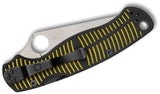 Spyderco Paramilitary 2 Salt Compression Lock Folding Knife 3.45" CPM-MagnaCut Satin Blade, Yellow/Black G10 Handles - C81GBKYLMCP2