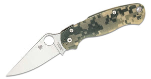 Spyderco Paramilitary 2 Folding Knife 3.42" CPM-S45VN Satin Blade, Digital Camo Handles, Compression Lock - C81GPCMO2