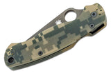 Spyderco Paramilitary 2 Folding Knife 3.42" CPM-S45VN Black Plain Blade, Digital Camo Handles - C81GCMOBK2