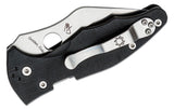 Spyderco Yojimbo 2 Knife With Black G-10 Handle (3.125" Satin) C85GP2 - Gear Supply Company