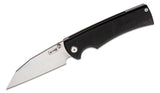 Chaves Ultramar Sangre 229 Folding Knife 3.75" M390 Belt Satin Wharncliffe Blade, Black G10 and Stonewashed Titanium Handles - 229/SW/BG10/BF - Gear Supply Company