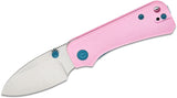 CIVIVI Knives Ben Petersen Baby Banter Folding Knife 2.34" Nitro-V Satin Blade, Powder Pink G10 Handles, Liner Lock -  C19068S-10 - Gear Supply Company