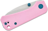 CIVIVI Knives Ben Petersen Baby Banter Folding Knife 2.34" Nitro-V Satin Blade, Powder Pink G10 Handles, Liner Lock -  C19068S-10 - Gear Supply Company