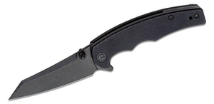 CIVIVI Knives P87 Flipper Knife 2.9" Nitro-V Blade Stonewashed Reverse Tanto Blade, Black G10 Handles, Liner Lock -  C21043-1 - Gear Supply Company