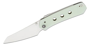 CIVIVI Knives Snecx Vision FG Superlock Folding Knife 3.54" Nitro-V Satin Reverse Tanto Blade, Natural (Jade) G10 Handles - C22036-2 - Gear Supply Company