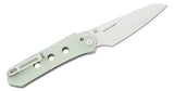 CIVIVI Knives Snecx Vision FG Superlock Folding Knife 3.54" Nitro-V Satin Reverse Tanto Blade, Natural (Jade) G10 Handles - C22036-2 - Gear Supply Company