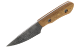 Edge Knife Works Exclusive Mini Huntsman Magnacut Steel Fixed Blade Knife With Natural Richlite Handle - EKW0004