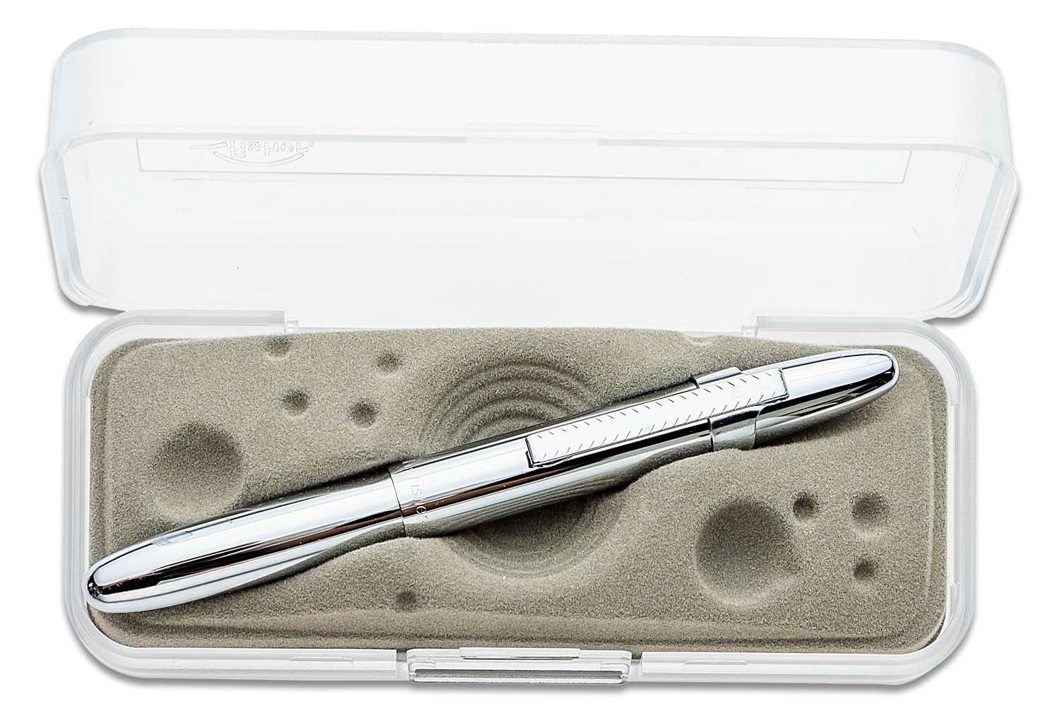 Fisher Space Pen Bullet Pen - 400 Series - Chrome w/ Clip - Gift Boxed