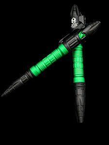 Heretic Thoth Tactical Pen -  Toxic Green and Black – H038-AL-TXGRN - Gear Supply Company