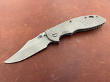 "Pre-Owned""Modded"Hinderer 3.5" XM-18 Non Flipper Bowie S45VN - Working Finish