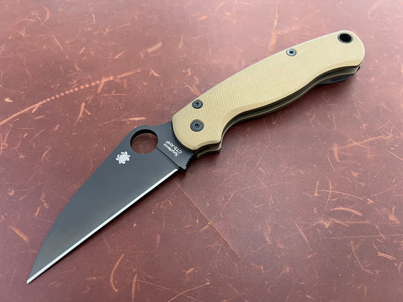 Paramilitary 2 Wharncliffe - Cutlery Shoppe Exclusive with AWT Agent Series – Clip Side Liner Delete scales and Lynch clip - Gear Supply Company