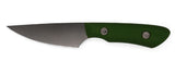 Edge Knife Works Exclusive Mini Huntsman Magnacut Steel Fixed Blade Knife With Green G-10 Handle – EKW0005