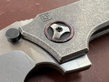 Custom Knife Factory Persian Titanium Integral & Two Tone M390 #91 - Gear Supply Company