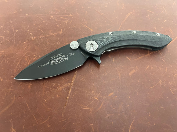 *Pre-Owned* Microtech Whaleshark Flipper Knife G-10 (3.63