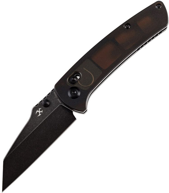 Kansept Knives - Main Street Crosslock - Brown