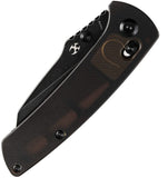 Kansept Knives - Main Street Crosslock - Brown