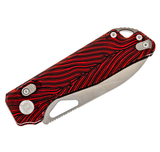 Kunwu Pulsar XT Lock Red G Mascus Folding Knife - KUNX705A1 - Gear Supply Company