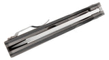Spyderco Nati Amor Subvert Sprint Run Folding Knife 4.12" CPM-20CV Satin Plain Blade, Carbon Fiber Handles, Liner Lock - C239CFP - Gear Supply Company
