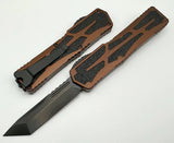 Heretic Knives Colossus DLC T/E, Root Beer handle, Black Clip & Hardware H040-6A-RB - Gear Supply Company