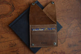 Wing Fold Card Case in Brown - Gear Supply Company