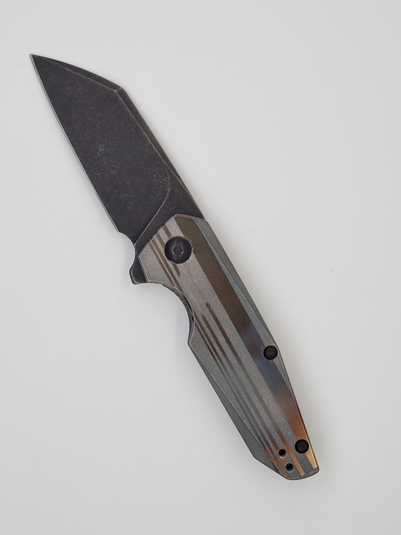 Custom - Boker Plus Petite Flipper Frame Lock Knife (2.5 Satin) 01BO083