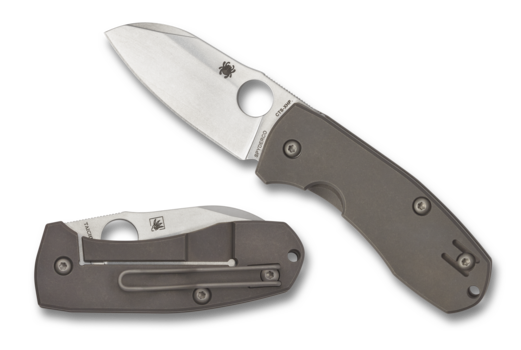 Spyderco Techno 2 Frame Lock Knife Titanium (2.55