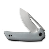 Civivi Odium Flipper Knife Gray G10 Handle (2.65" D2 Stonewashed Blade) - C2010A - Gear Supply Company