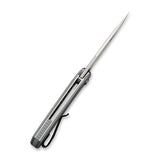 Civivi Odium Flipper Knife Gray G10 Handle (2.65" D2 Stonewashed Blade) - C2010A - Gear Supply Company