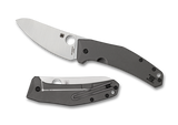 Spyderco SpydieChef Frame Lock Knife Gray Ti (3.3" Satin) C211TIP - Gear Supply Company