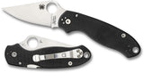 Spyderco Para 3 Compression Lock Knife Black (3" Satin) C223GP Paramilitary 3 - Gear Supply Company