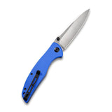 Civivi Governor Folding Knife 3.86" D2 Satin Blade, Blue G10 Handles - C911B - Gear Supply Company