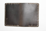 Voyager Leather Wallet: Charcoal - Gear Supply Company