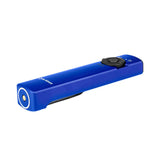 Olight Arkfeld Flat Flashlight with Green Laser & Cool White Light – Blue - Gear Supply Company