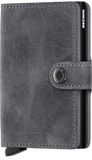 Secrid Miniwallet - Vintage Grey - Black - Gear Supply Company