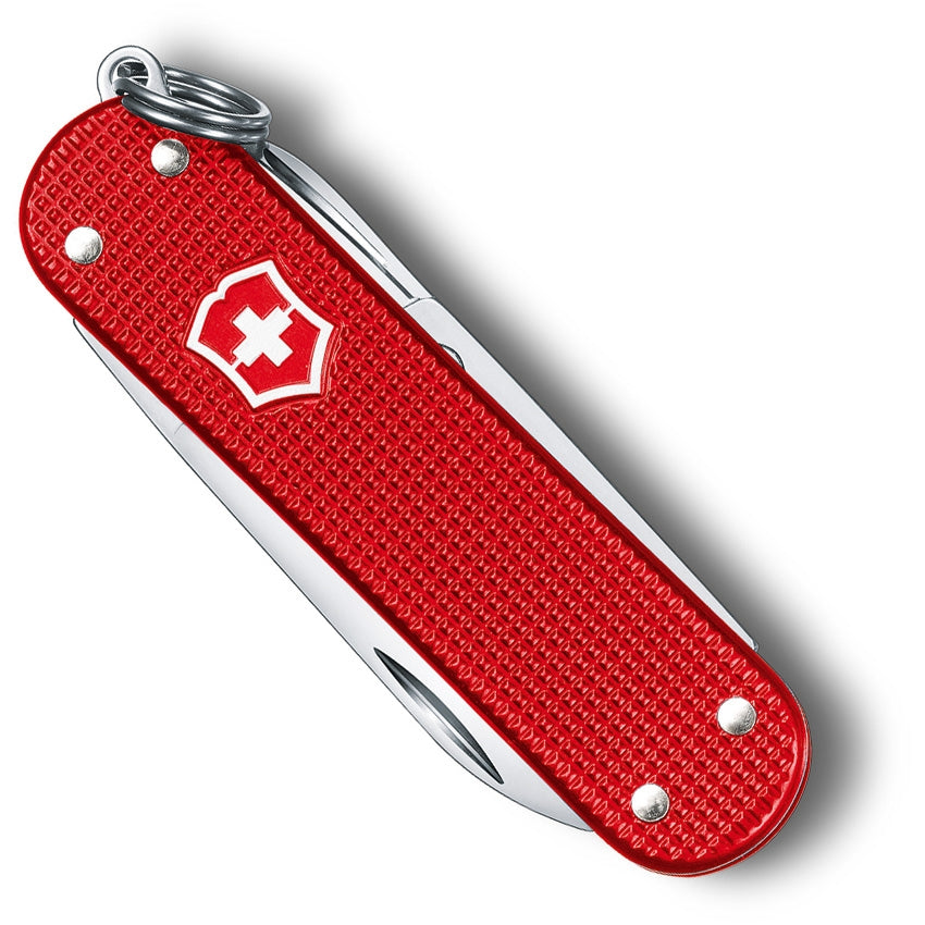 Victorinox Classic Alox Berry Red LE 2018 Gear Supply Company