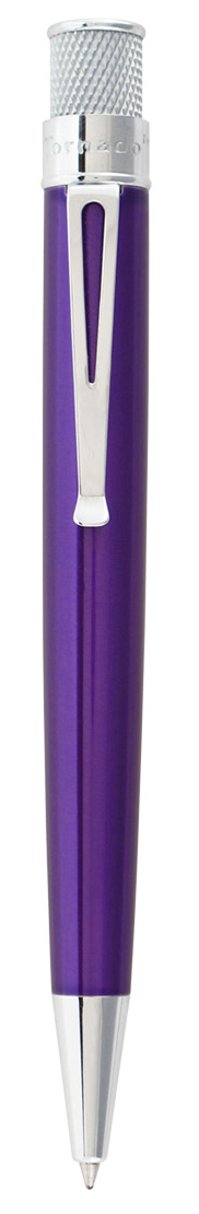 Retro51 Tornado Classic Lacquers Rollerball Pen - Purple - Gear Supply Company