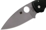 Spyderco Shaman Compression Lock Knife Black G-10 (3.58" Stonewash) C229GP - Gear Supply Company