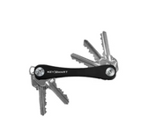 KeySmart Original Key Holder | Aluminum | Holds 8 Keys - Black - Gear Supply Company