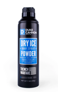 Duke Cannon Dry Ice Body Spray Powder - Gear Supply Company