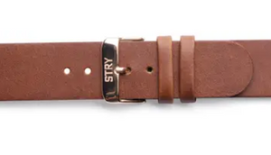 STRYproject Brown leather band 20mm - Gear Supply Company